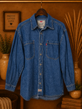 Vintage Levi’s Red Tab Denim Long Sleeve Button Down Shirt Large