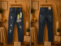 Blue Spice High Waisted Butt Lifter Skinny Jeans Distressed NWT 1