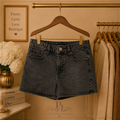 Old Navy Black Denim Shorts 2