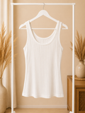 Shein Women's White Tank Top