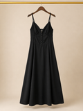 🔑Sincerely Jules Striped Sleeveless Ribbed Knit Maxi Dress - Tan & Cream (Medium)